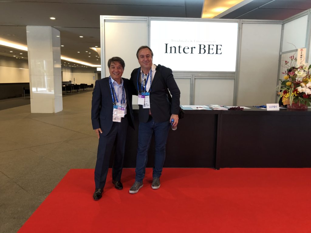 Olivier and Mario at Inter Bee