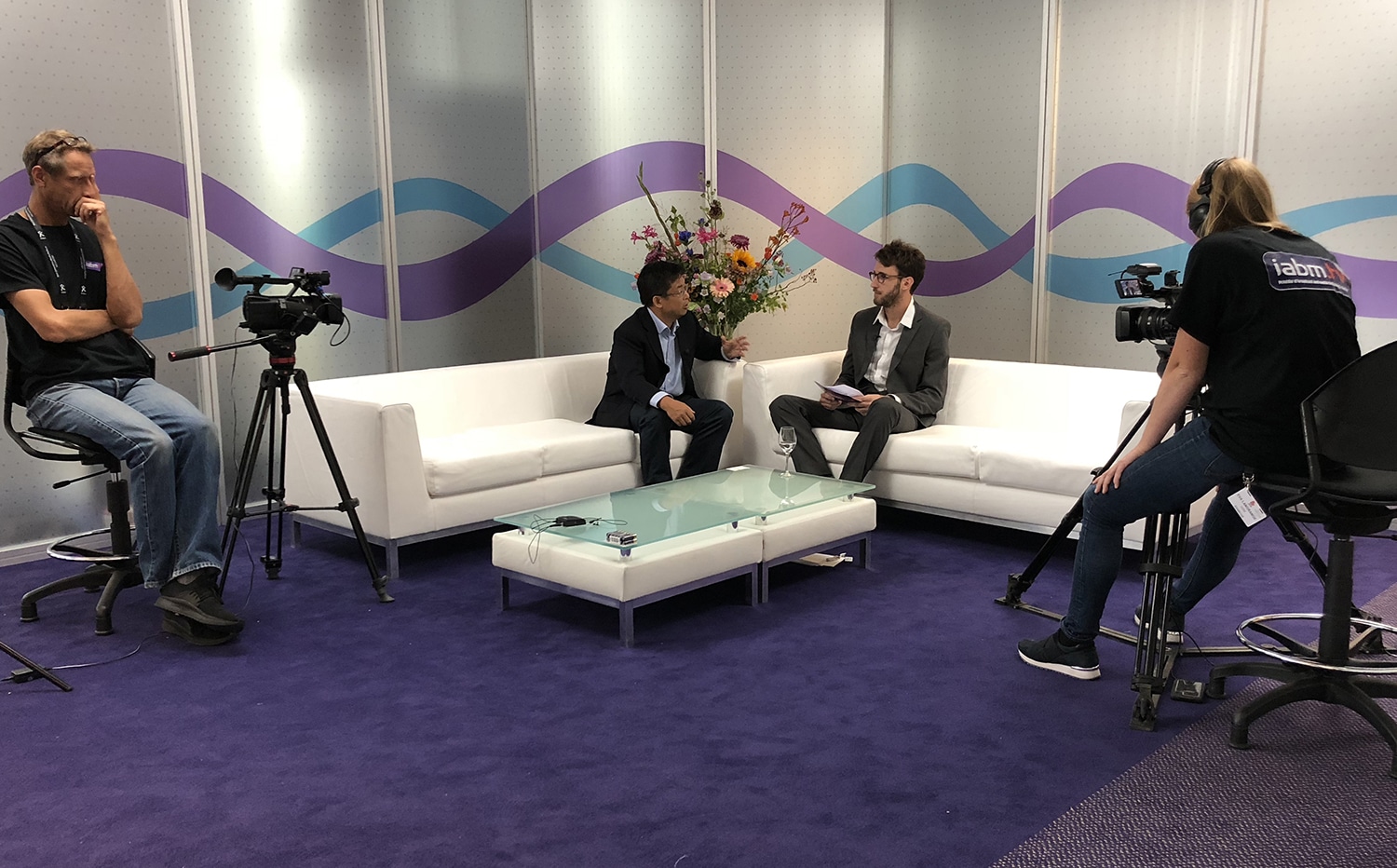 Conviva's CEO, Hui Zhang on Interviewed at IABM TV