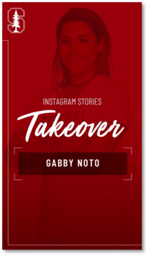 NCAA Instagram Stories Takeover By Gabby Noto